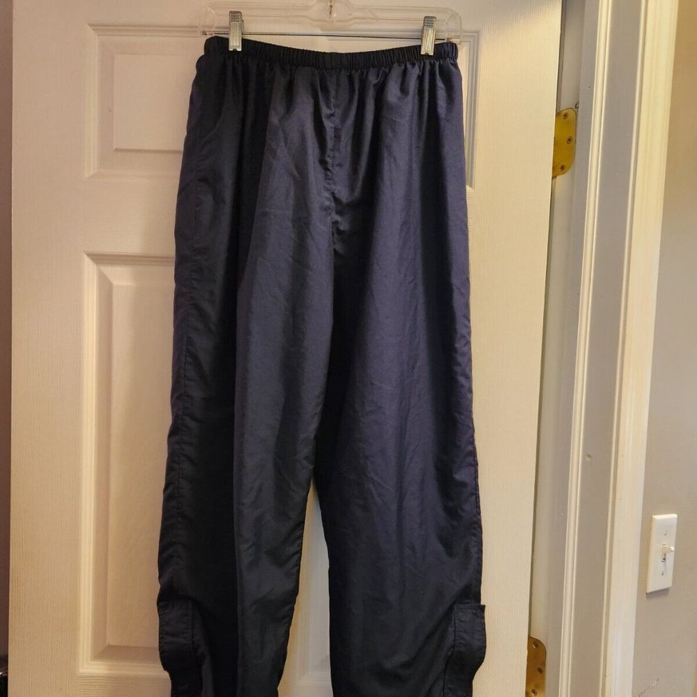 In Sport Gore-Tex Navy Blue Athletic Track Pants Mens Size Large VTG